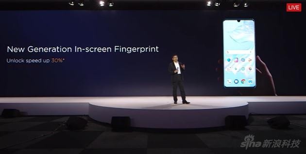 两款手机都是屏幕内指纹
