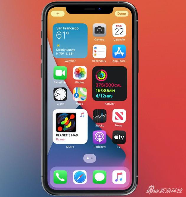 iOS 14Ļ֧Widgets 