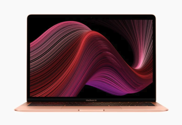 2020年第三季度苹果MacBook的销量比去年同期增长了20%