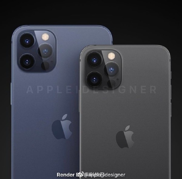 iPhone 12系列全新渲染图曝光：直角边设计或售5499起