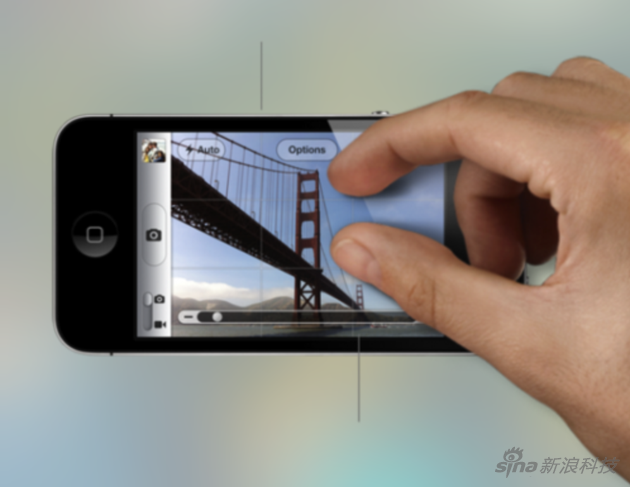 在iPhone之前,放大图片基本是通过界面上的+ -按钮来实现
