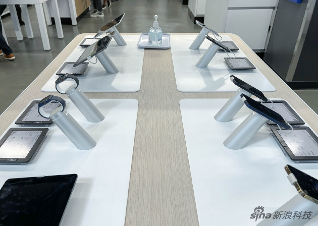 一些授权店已经用上这种装置