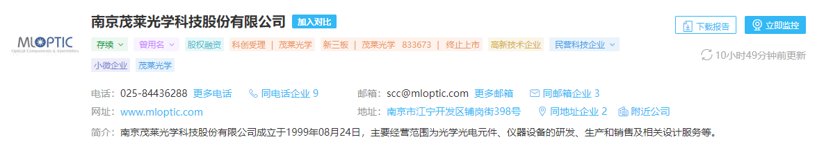 改道创业板！茂莱光学重启A股IPO进程 - 推荐