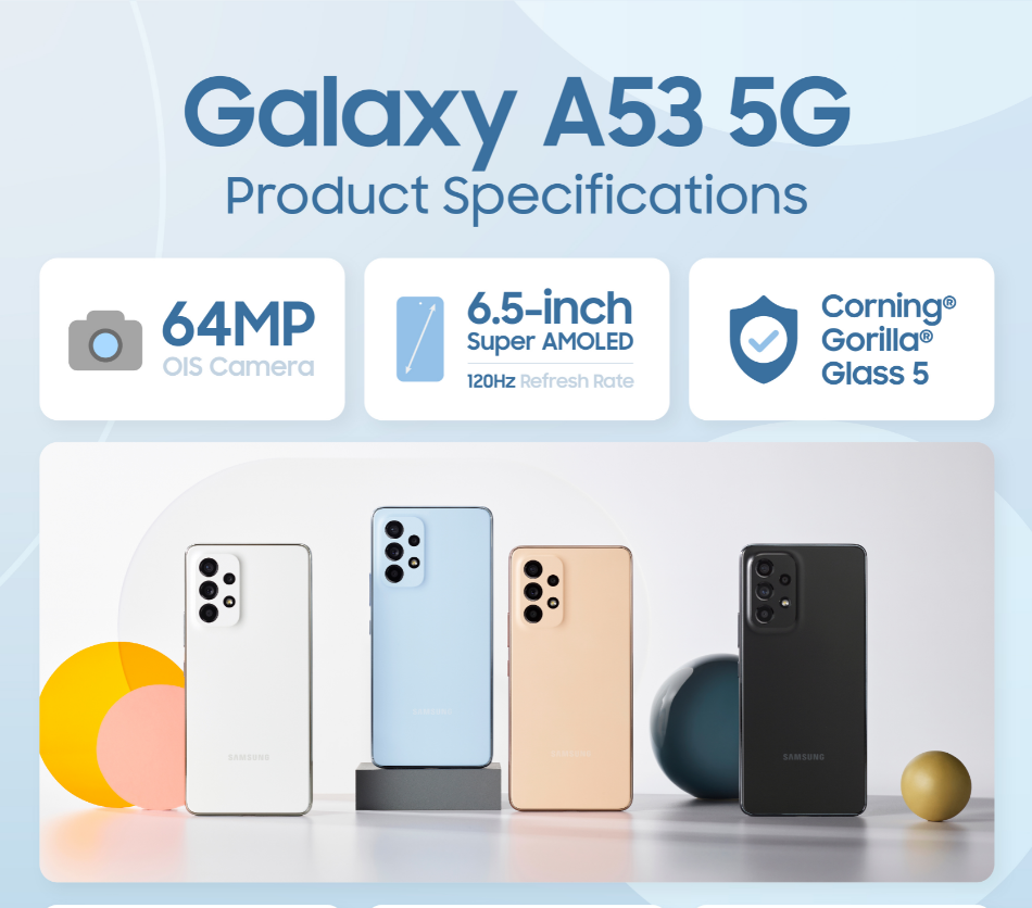 三星发布Galaxy A33、A53和A73，以后将支持升级至Android 16 - 通信终端