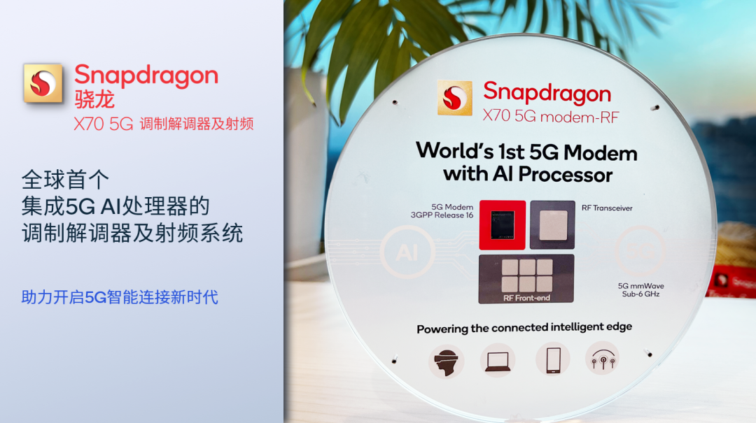 骁龙X70荣获“世界互联网领先科技成果”，赋能5G智能连接新时代 - 高通