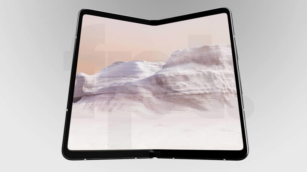 谷歌 Pixel Fold 折叠屏手机渲染图曝光，预计明年 5 月发布 - 通信终端