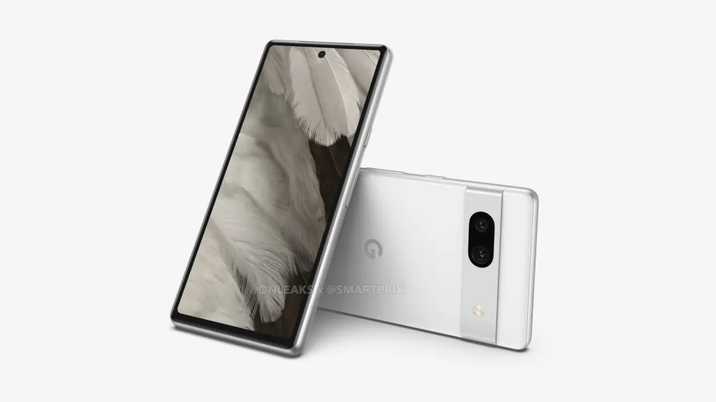 谷歌 Pixel 7a 渲染图曝光：采用居中打孔直屏 - 通信终端