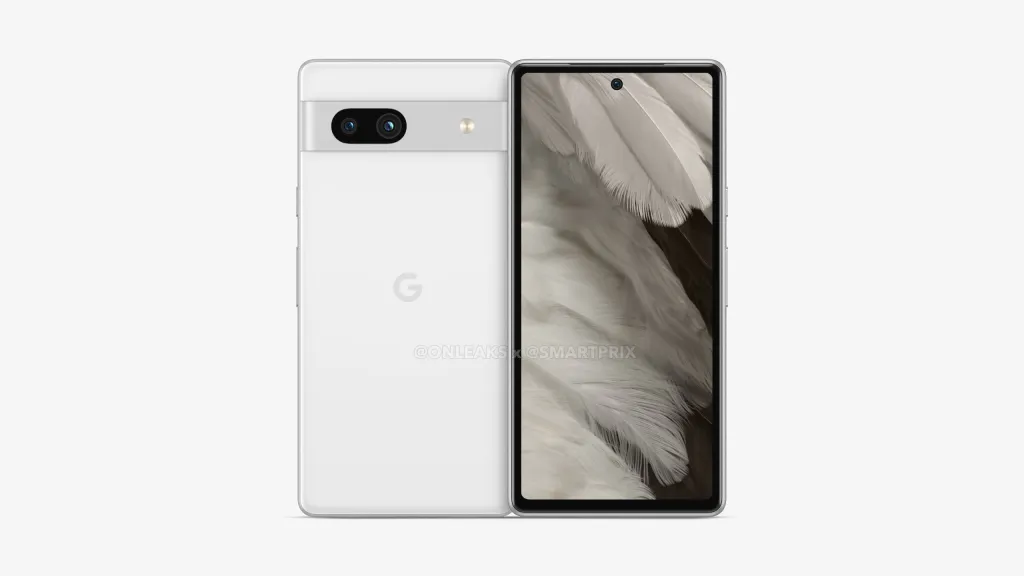 谷歌 Pixel 7a 渲染图曝光：采用居中打孔直屏 - 通信终端