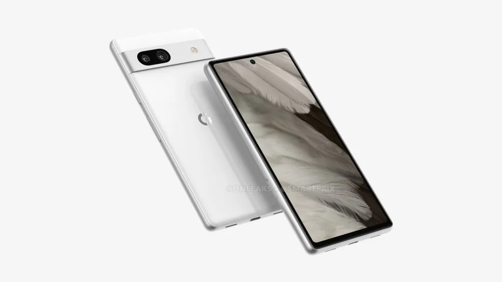 谷歌 Pixel 7a 渲染图曝光：采用居中打孔直屏 - 通信终端