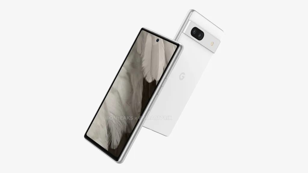 谷歌 Pixel 7a 渲染图曝光：采用居中打孔直屏 - 通信终端