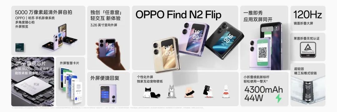 OPPO发布全新一代Find N2系列，引领折叠屏从“常用”到“重用”的关键进化 - 通信终端
