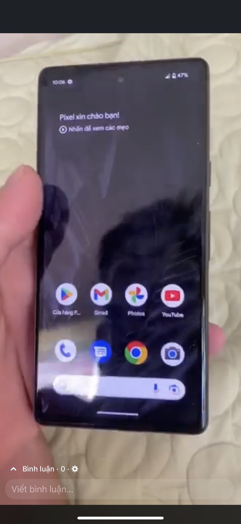 支持 90Hz 刷新率，谷歌 Pixel 7a 真机照片和上手视频曝光 - 通信终端