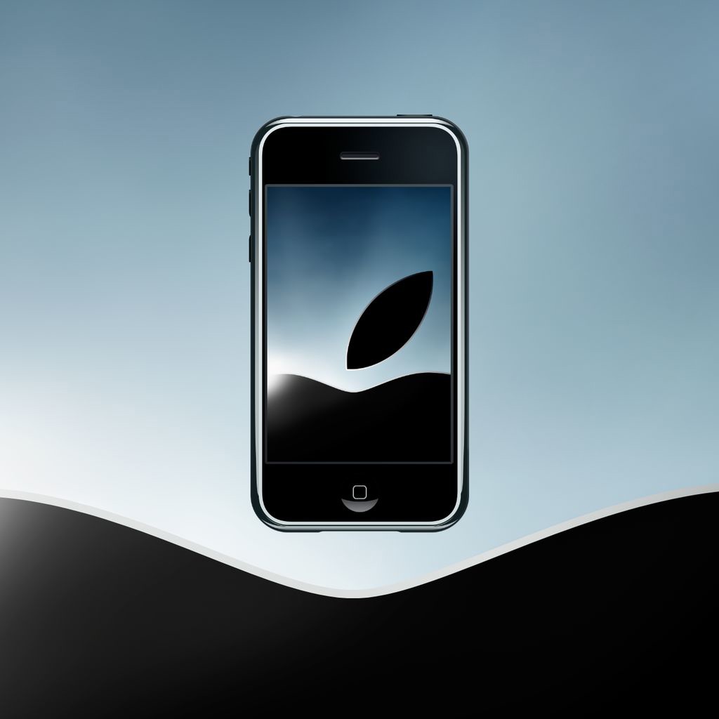 庆祝苹果iPhone发布16周年，设计师推出以初代iPhone预热图为灵感的全新壁纸 - 通信终端