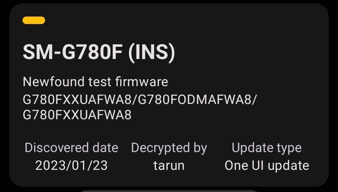 Galaxy S20 FE 的最后一次重大更新，三星为其推送 OneUI 5.1 更新 - 通信终端