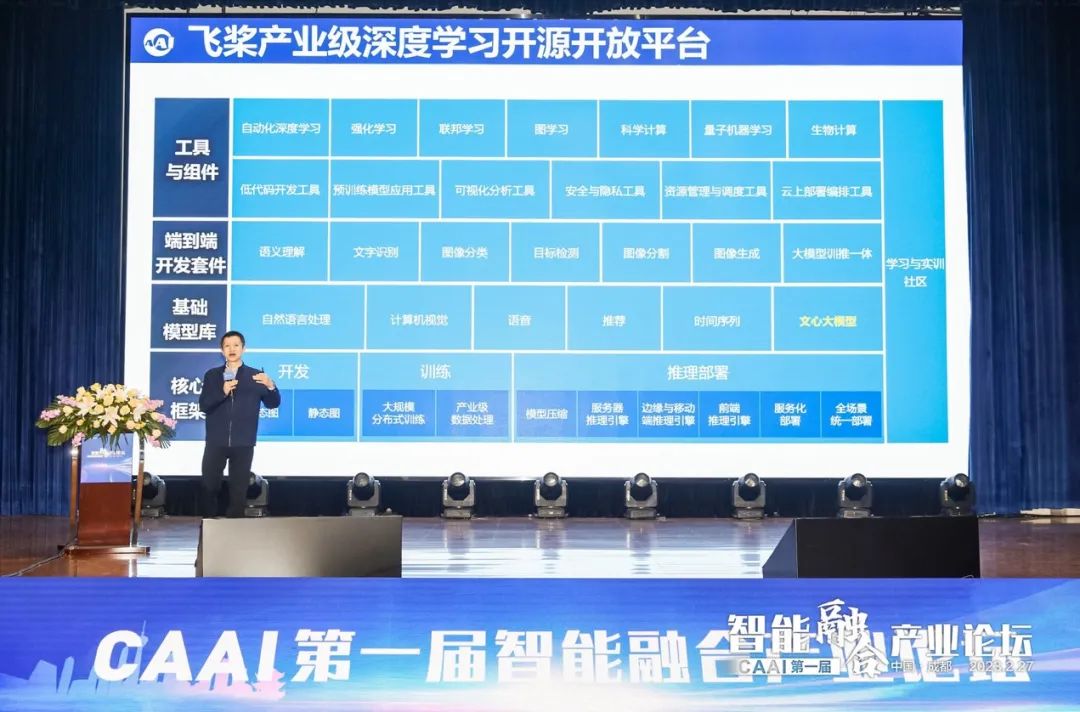首届智能融合产业论坛召开 百度CTO王海峰：“飞桨+文心大模型”融合创新，加速产业智能化 - 互联网