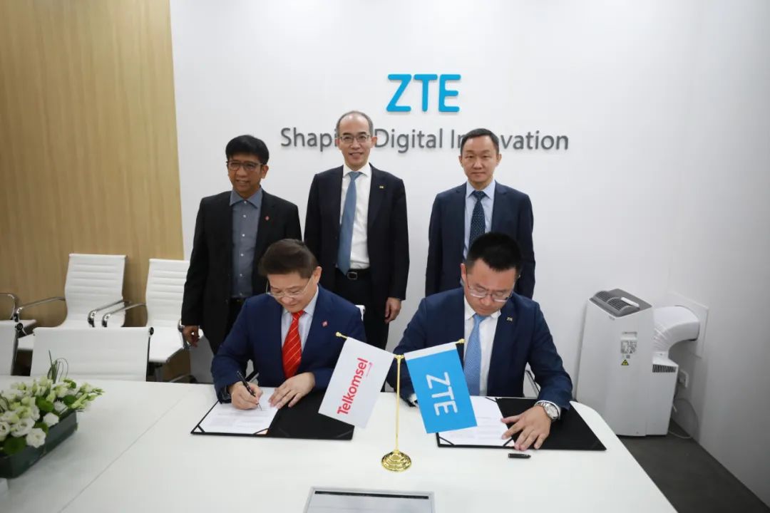 印尼Telkomsel和中兴通讯签署MOU，助力印尼数智新生长 - 中兴