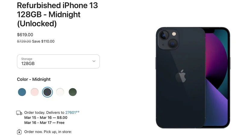 苹果首次在美推出 iPhone 13 系列翻新机，唯一购买官方版 13 Pro / Max 手机的方式 - 通信终端