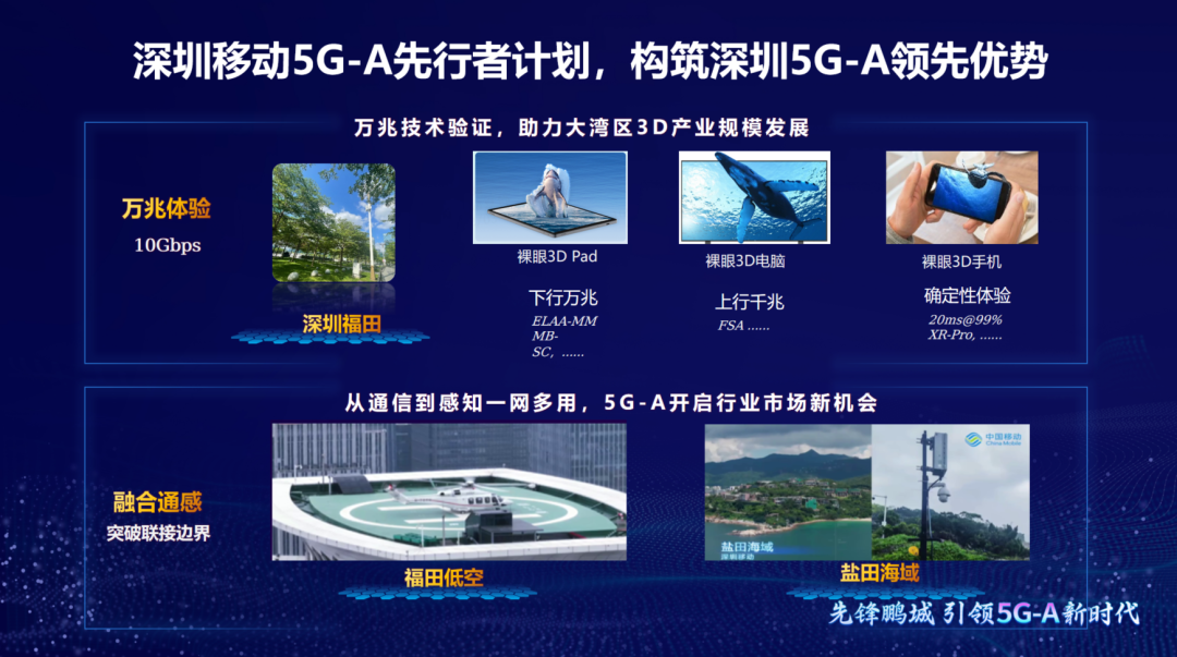 深圳移动5G-A先行者计划，携手华为助力极速先锋鹏城建设 - 华为