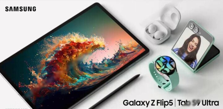 三星 Galaxy Unpacked 2023 活动所有新品官方海报曝光：Galaxy Z Flip 5 / Fold 5 折叠屏手机领衔 - 通信终端