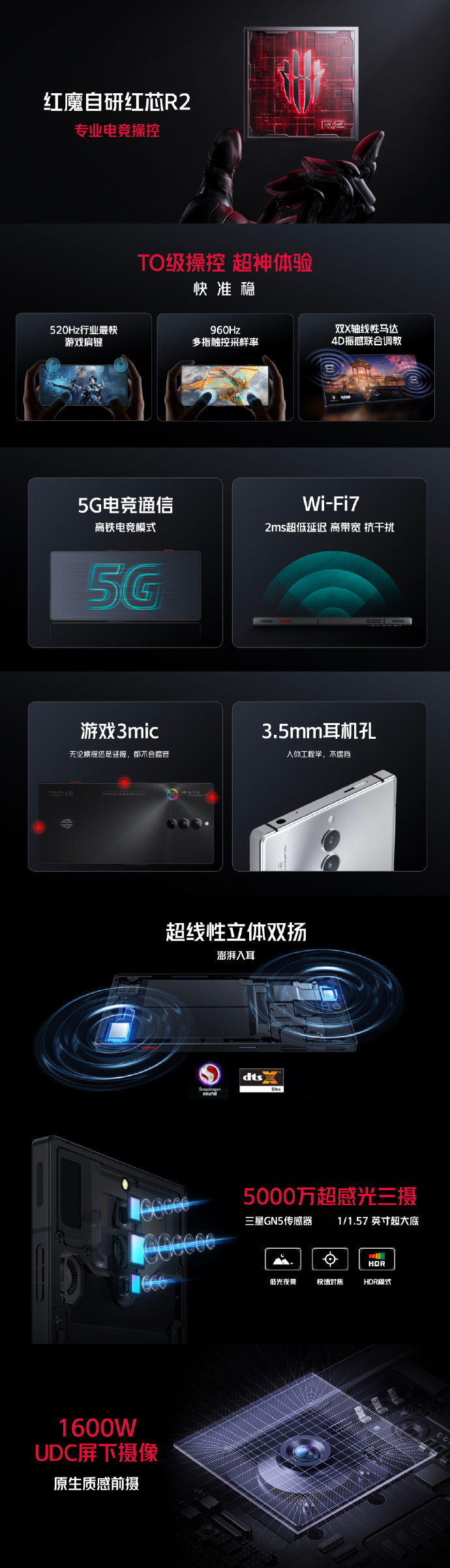 红魔 8S Pro系列手机发布：首发第二代骁龙 8 领先版，售价 3999 元起 - 通信终端