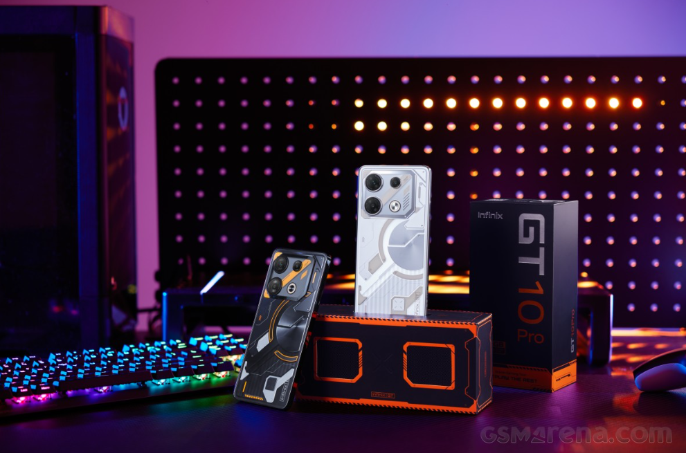 传音Infinix GT 10 Pro手机曝光：半透明机身设计，具有“游戏美学” - 通信终端