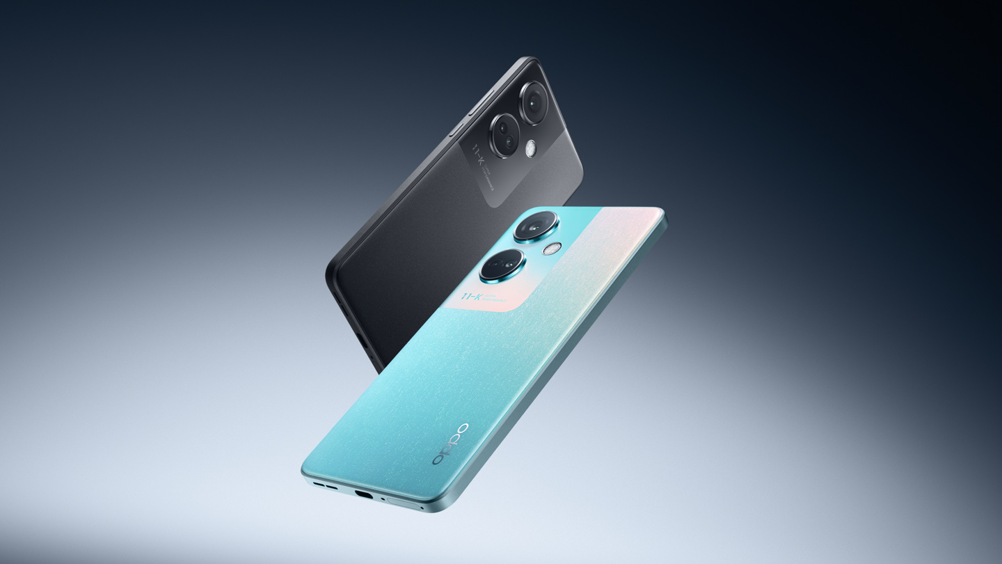 OPPO 官宣 K11 手机冰川蓝和月影灰新配色 - 通信终端