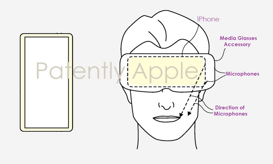 可内嵌 iPhone，苹果亲民版 Vision Pro 头显专利曝光 - 通信终端