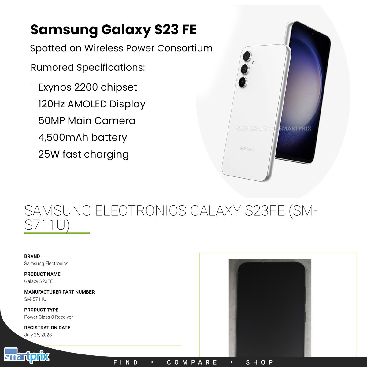 三星Galaxy S23 FE手机保护套渲染图再曝光 - 通信终端