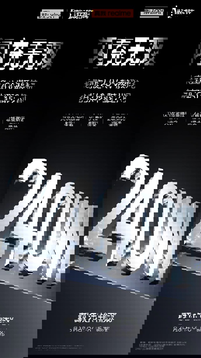 realme真我GT5搭载长寿版240W满级秒充，支持1600次完整充放电循环 - 通信终端