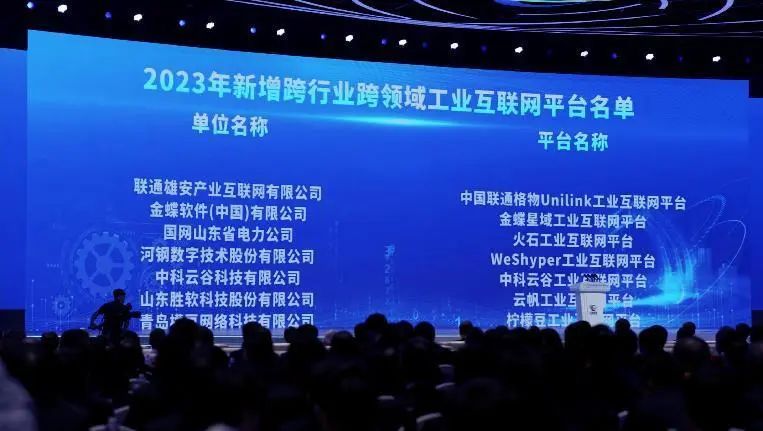 中国联通格物Unilink工业互联网平台入选国家级“双跨”工业互联网平台 - 中国联通