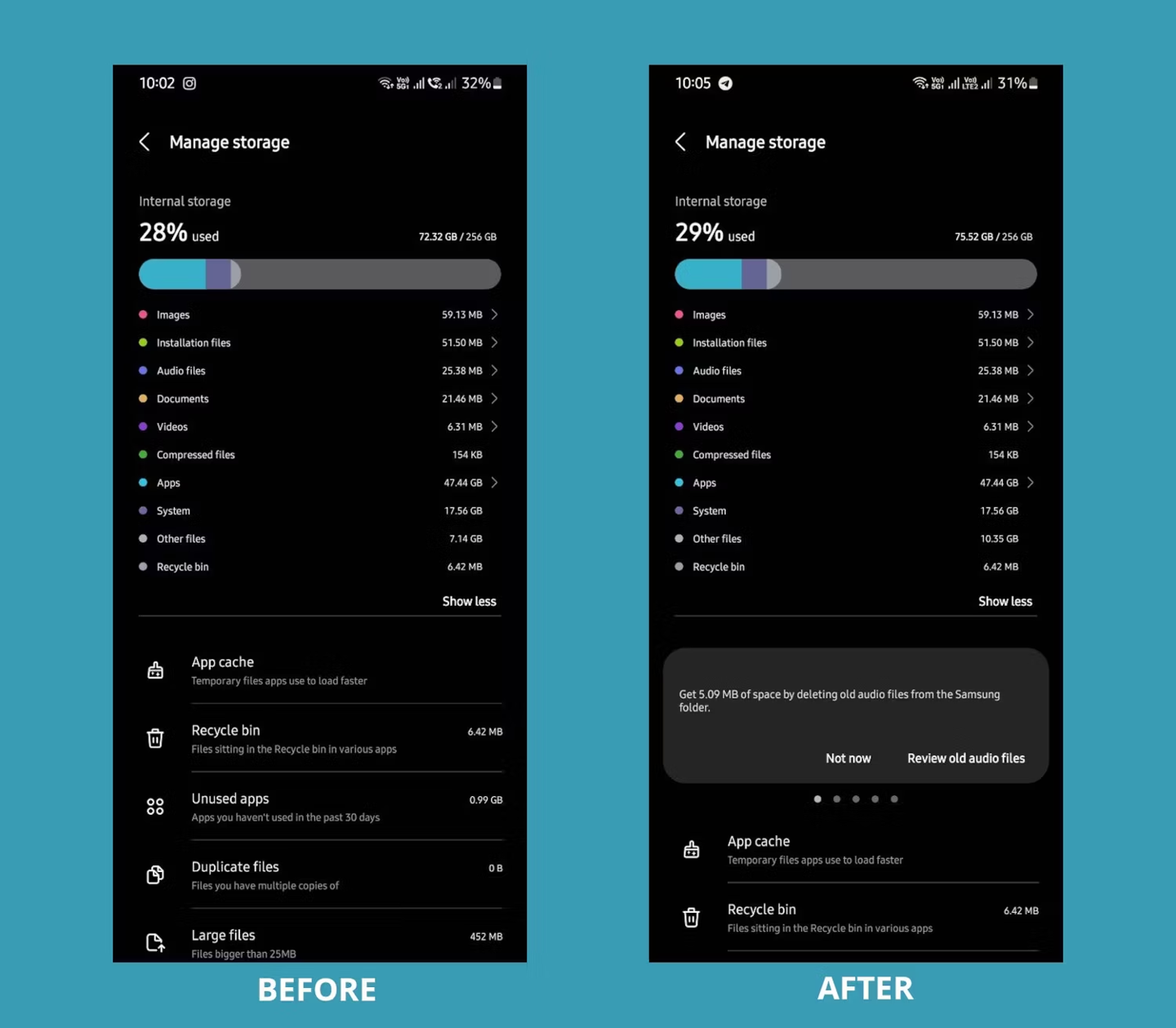 Android系统被指存储空间计算存逻辑错误，所用单位也有问题 - 通信终端