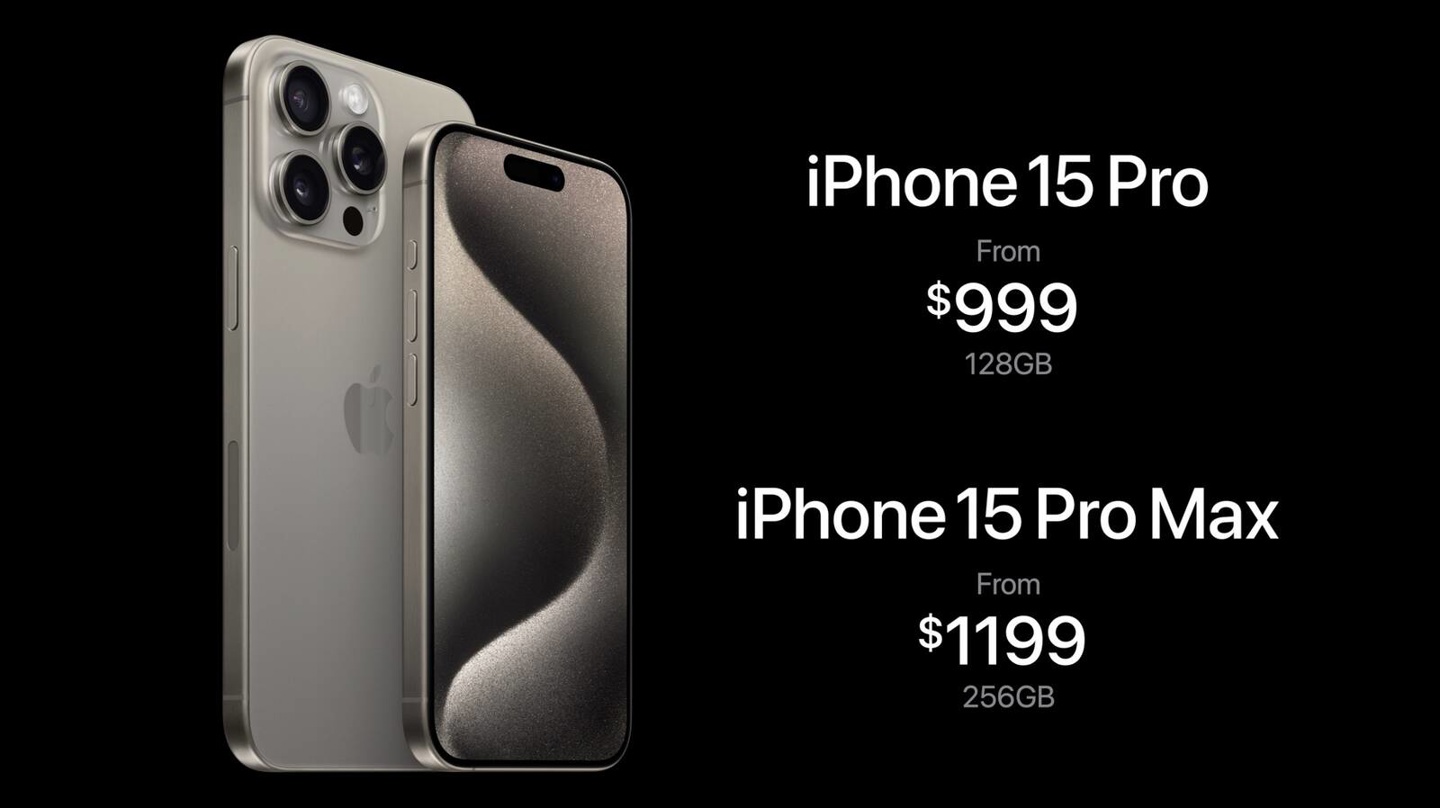 苹果iPhone 15 Pro/Max 发布：搭载A17 Pro处理器，采用钛金属机身，支持拍摄空间视频 - 通信终端