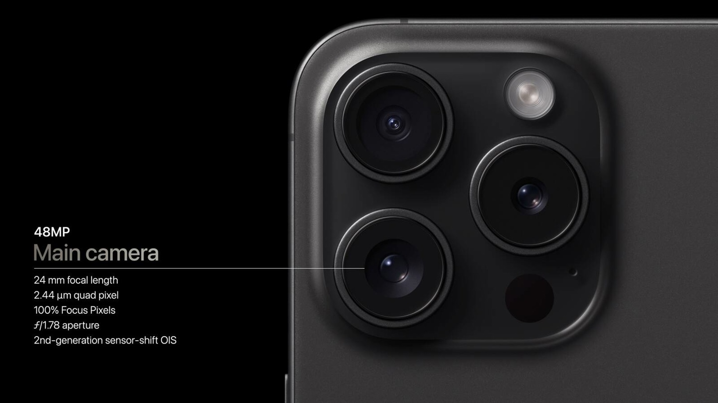 苹果iPhone 15 Pro/Max 发布：搭载A17 Pro处理器，采用钛金属机身，支持拍摄空间视频 - 通信终端