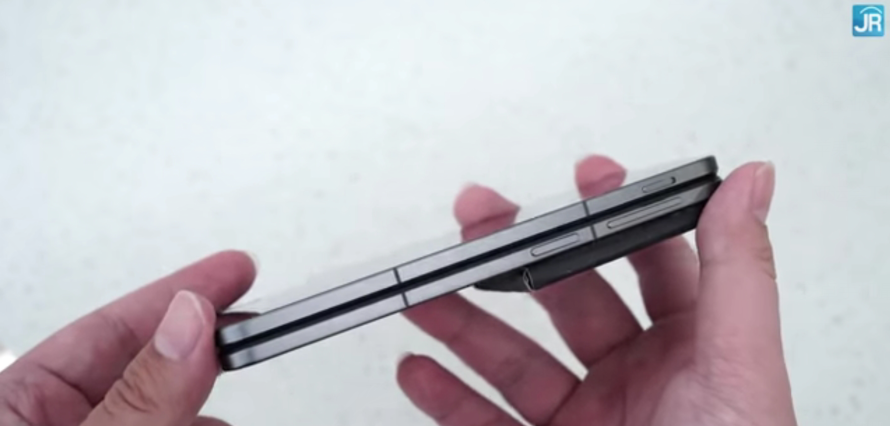 OPPO Find N3折叠屏手机真机曝光：直边设计，提供静音拨片 - 通信终端