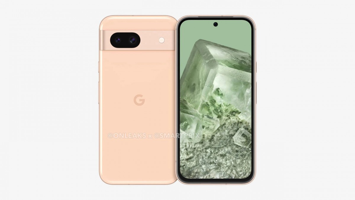 谷歌Pixel 8a手机基于CAD的渲染图曝光，外观类似 Pixel 8 - 通信终端
