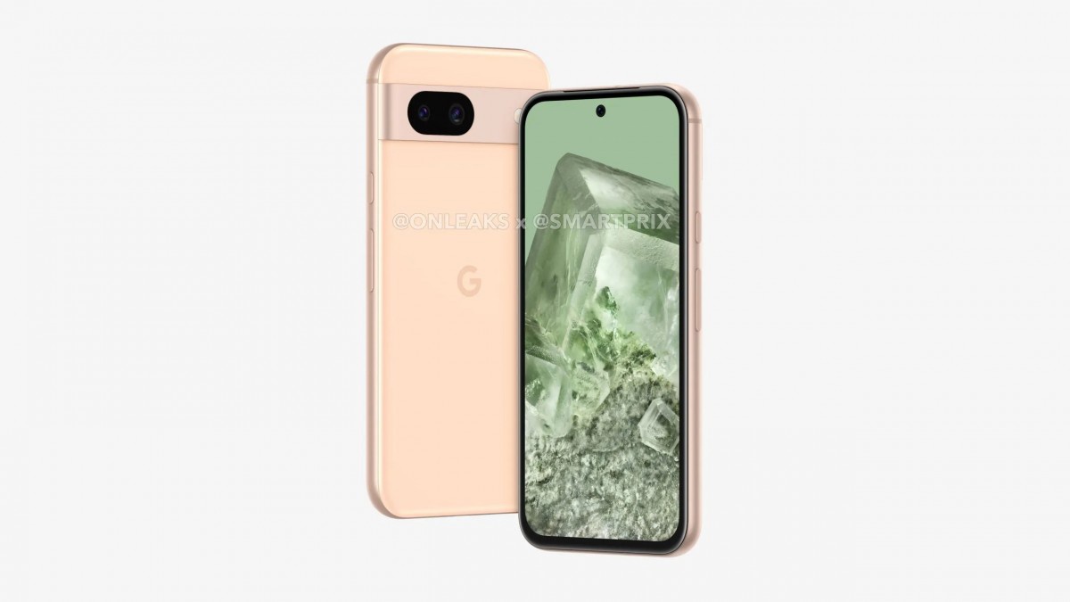 谷歌Pixel 8a手机基于CAD的渲染图曝光，外观类似 Pixel 8 - 通信终端