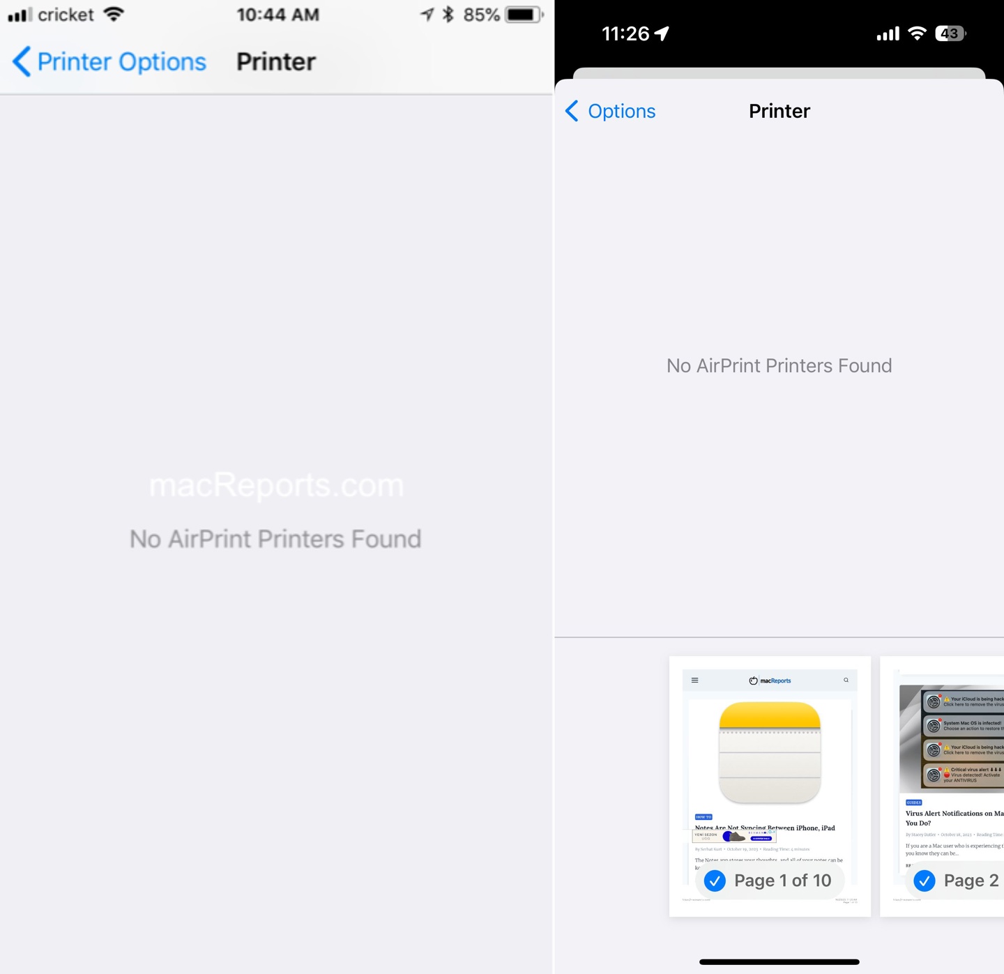 iPhone用户反馈升级iOS17后，无法使用苹果“隔空打印”功能 - 通信终端