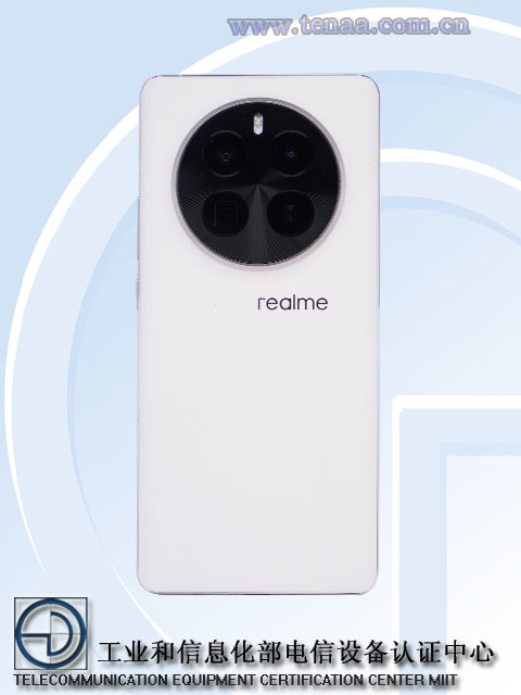 realme真我GT5 Pro手机证件照公布：1.5K居中单孔曲屏 + 50Mp 大圆三摄 - 通信终端