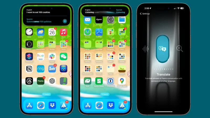 支持中文，苹果iPhone15 Pro/Max操作按钮新增翻译选项 - 通信终端