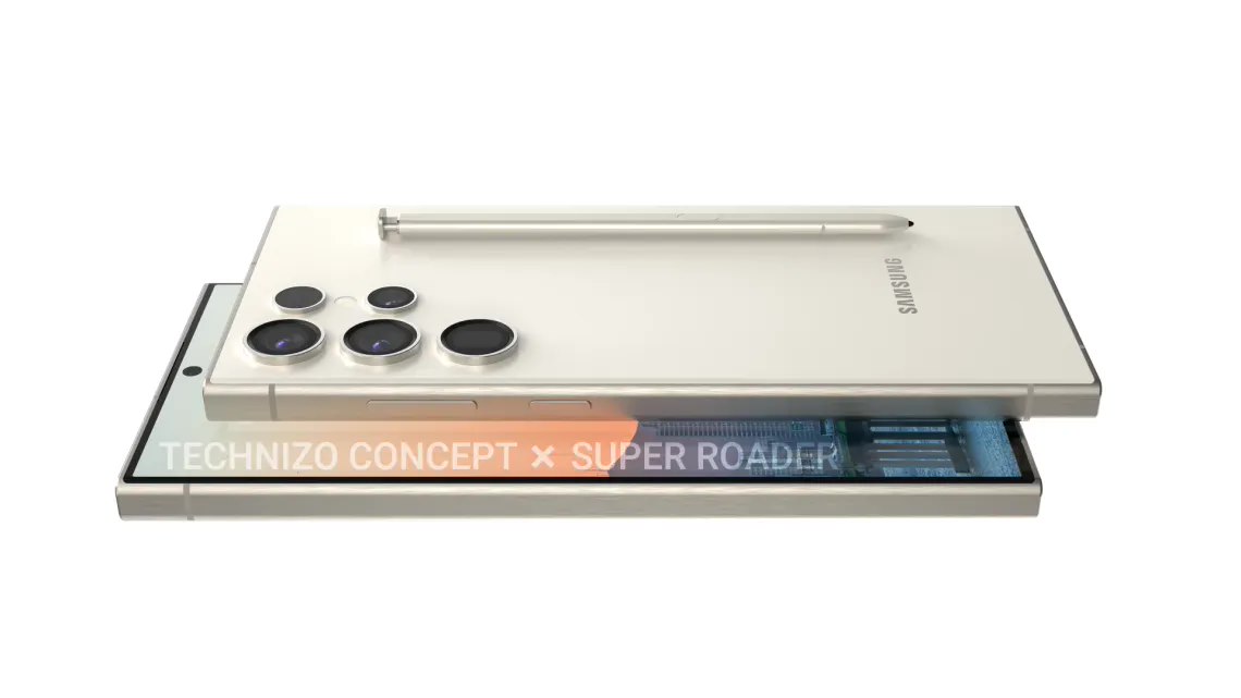 采用钛金属，三星Galaxy S24 Ultra手机最新渲染图曝光 - 通信终端