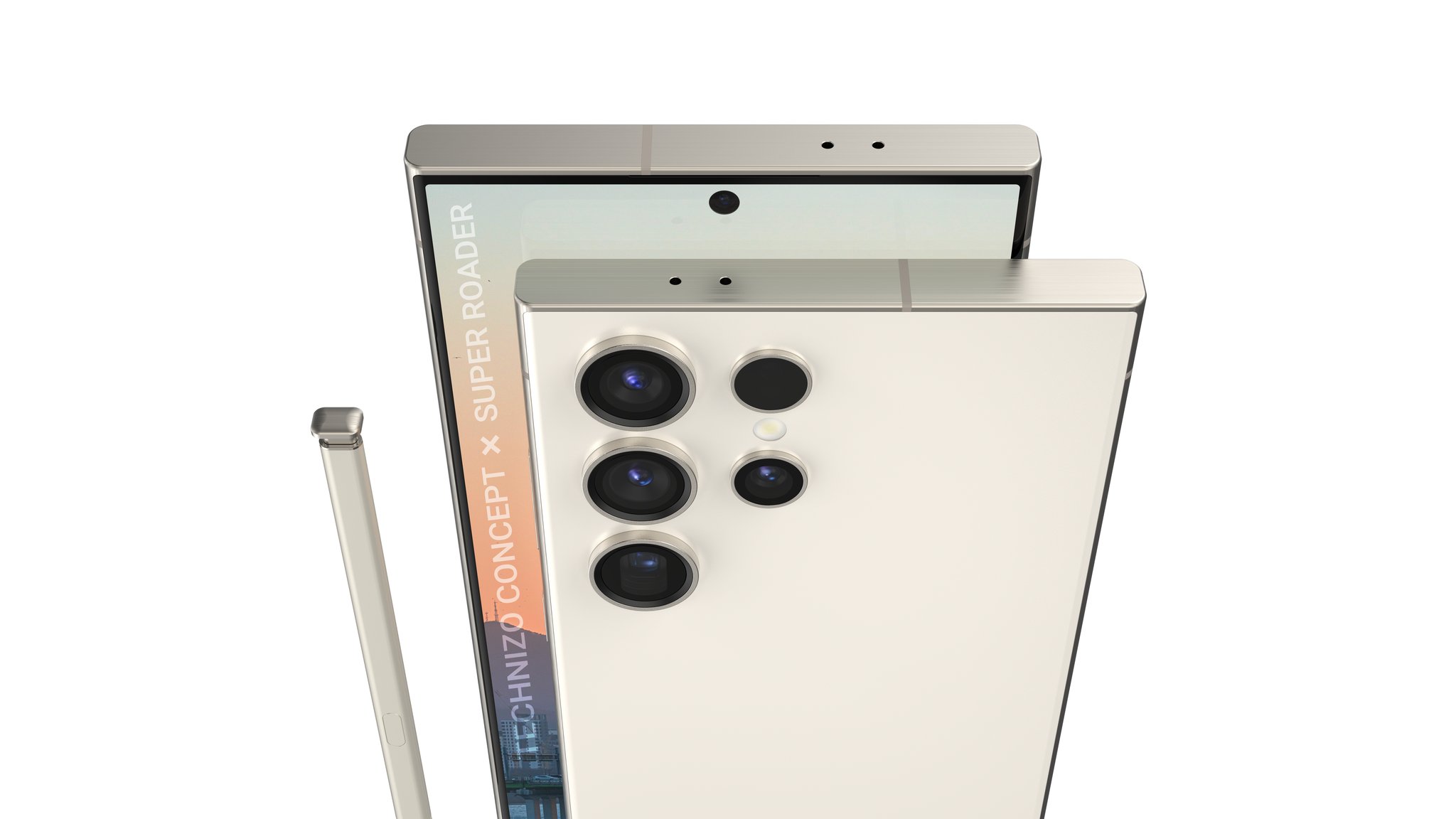 采用钛金属，三星Galaxy S24 Ultra手机最新渲染图曝光 - 通信终端