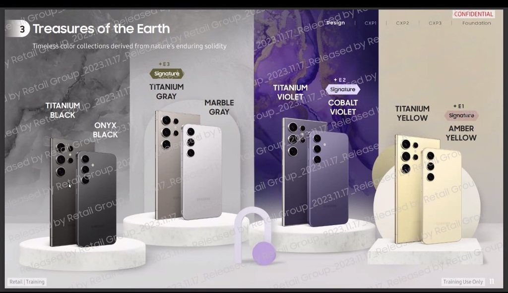 三星Galaxy S24 Ultra手机宣传物料曝光：支持多款光追游戏、5倍变焦8K视频录制 - 通信终端