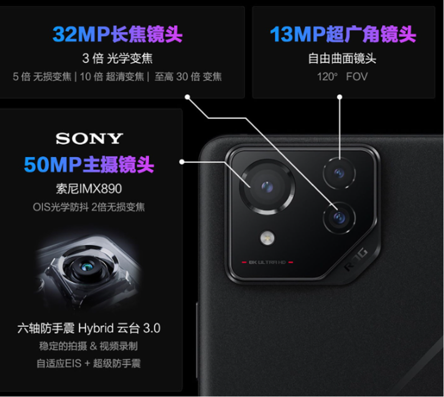ROG游戏手机8发布：第三代骁龙8+IP68级防水防尘，售价4799元起 - 推荐