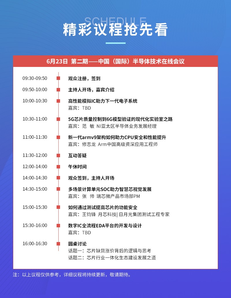 JBO竞博OFweek 2021工程师系列在线大会第二期——中国（国际）半导体技术在线会议即将举办(图5)