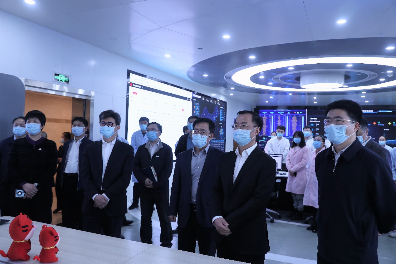 刘烈宏董事长检查全国两会及北京冬残奥会网络通信服务保障工作 - 中国联通