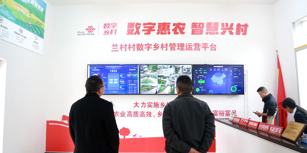 湖南省怀化市麻阳县兰村的数字乡村管理运营平台