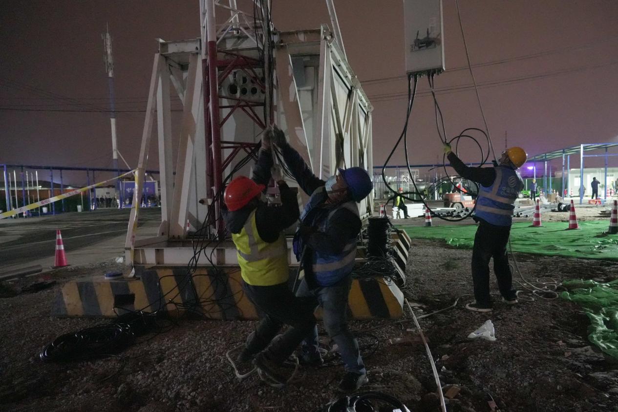 奋战两天两夜，苏州移动助力郭巷健康驿站网络建设 - 江苏