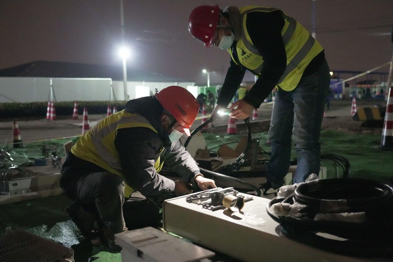 奋战两天两夜，苏州移动助力郭巷健康驿站网络建设 - 江苏